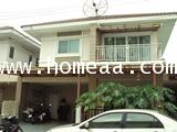 บ้านแฝด 2 ชั้น (มุม) ม.คุณาสิริ บัวทอง4 เนื้อที่ 42.90 ตร.วา ถ.บ้านกล้วย-ไทรน้อย บางบัวทอง นนทบุรี