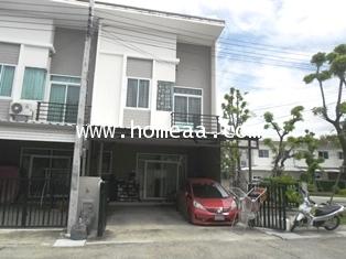 ทาวน์เฮ้าส์ 2ชั้น (มุม) ม.กัสโต้ สุขสัวสดิ์26-2 เนื้อที่ 26.80 ตร.วา ราษฎร์บูรณะ พร้อมอยู่ (TH1815)