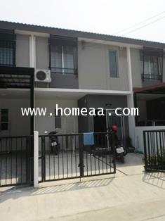 ทาวน์เฮ้าส์ 2 ชั้น ม.พฤกษา96/2 เนื้อที่ 16.40 ตร.วา คลองหลวง คลอง2 ปทุมธานี พร้อมอยู่ (TH1865)