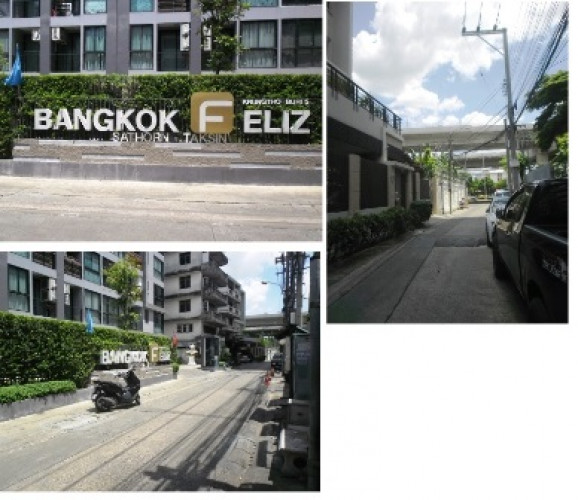 คอนโดมิเนียม แบงค์คอก เฟลิซ สถานีกรุงธนบุรี ชั้น8 ซ.กรุงธนบุรี เนื้อที่ 30ตร.ม. พร้อมอยู่ (C1052) 3