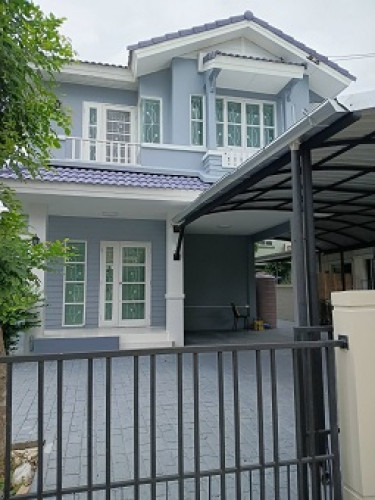 บ้านเดี่ยว 2 ชั้น L&H ม.ชลลดา ลาดปลาดุก บางบัวทอง ต.บางรักพัฒนา บางบัวทอง  จ.นนทบุรี พร้อมอยู่ (H180 1