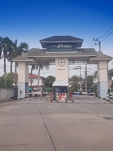 บ้านเดี่ยว 2 ชั้น ม.สิรินดา บางขุนเทียน บางกระดี่34  ถ.พระราม2 แสมดำ บางขุนเทียน พร้อมอยู่ (H1801) 4