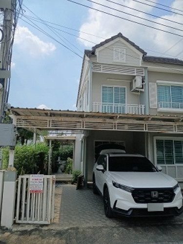 ทาวน์โฮม 2 ชั้น (มุม) ม.เดอะวิจเลจ บางนา-วงแหวน2 ถ.บางนา-ตราด กม.10 ซ.มหาชัย ต.บางพลีใหญ่ อ.บางพลี 1