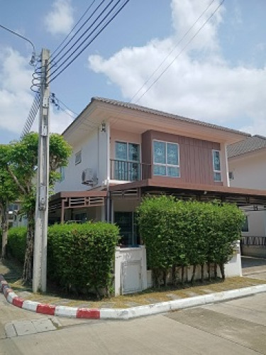 บ้านแฝด 2 ชั้น (มุม) ม.แกรนด์พลีโน่ สุขสวัสดิ์30 บางปะกอก ราษฎร์บูรณะ กทม. พร้อมอยู่ (TH1964)