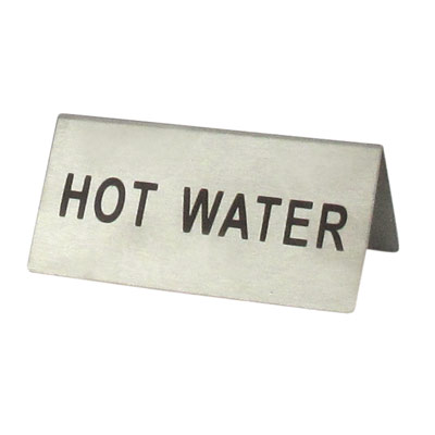 ป้าย Hot Water 1617-003