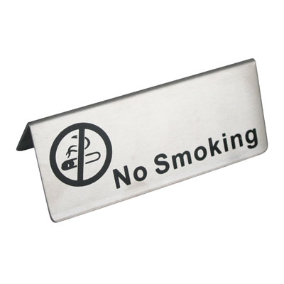 ป้าย ห้ามสูบบุหรี่ (No smoking) ใหญ่ 1617-018