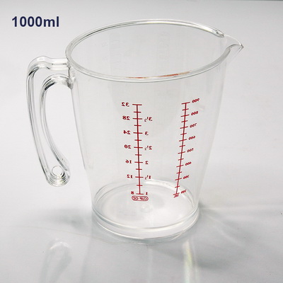 เหยือกตวงพลาสติก PS (เกรด A) 1000 ml. 1610-565