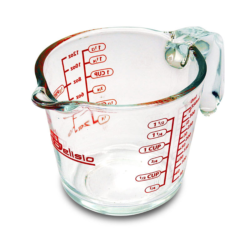 ถ้วยตวงดีลิซิโอ้ (DDelisio) 12 OZ หรือ 350 cc แก้วหนา 5 mm. 1610-550 1