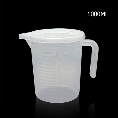 ถ้วยตวงพลาสติก 1000 CC มีฝาปิด 1610-618