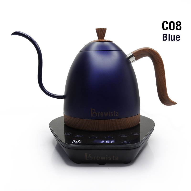 กาต้มน้ำกาแฟดริป 600 ml. สีน้ำเงิน  1614-159-C08 1
