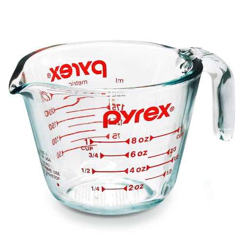 Pyrex ถ้วยตวงแก้ว  ขนาด 250 ml 1610-213