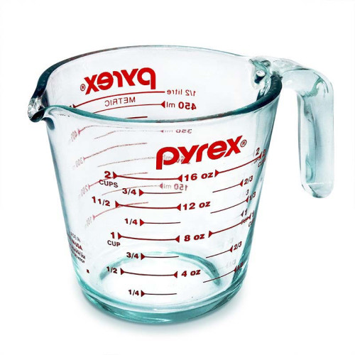Pyrex ถ้วยตวงแก้ว แก้วตวง ขนาด 500 ml 1610-605