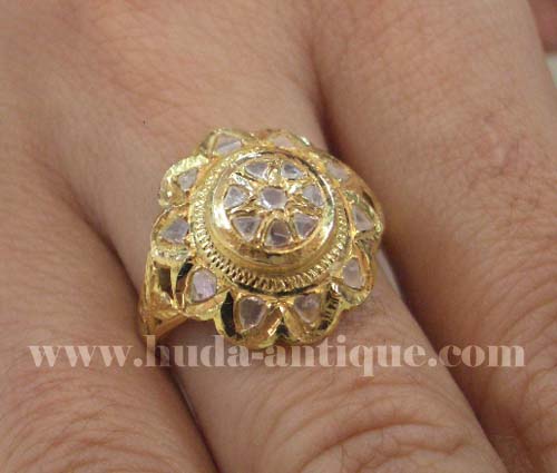 แหวนเพชรซีกโบราณ 1