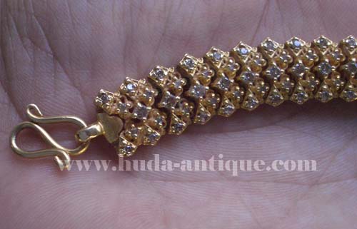 สร้อยข้อมือเพชรเก่าโบราณ 1