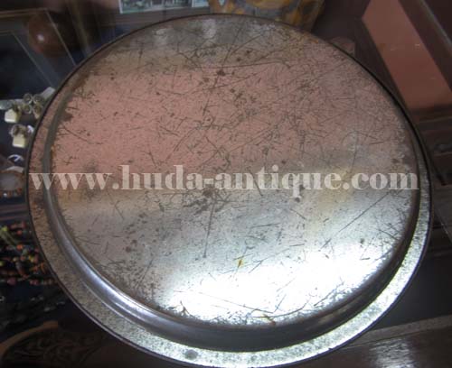 ถาดสังกะสี เก่าโบราณ 1
