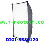NT-SH-DIGISB80120 ซอฟท์บ็อกซ์ ขนาด 80x120 สำหรับไฟแฟลชสตูดิโอ นีโอเทค ดิจิตอลไล้ท์ รุ่น DIGI-SB80120