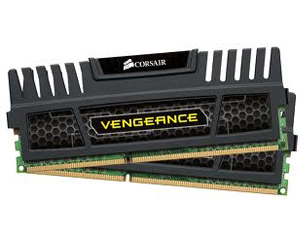 DDR3(1600) 8GB. (4GBX2) \'Corsair\' Vengeance Black Twin