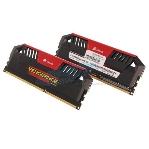 DDR3(1866) 8GB. (4GBX2) \'Corsair\' Vengeance Pro Red Twin
