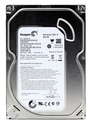 500 GB. SATA-III Seagate ST500DM002