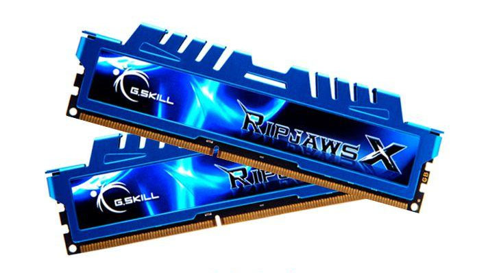 DDR3(2400) 8GB. (4GBX2) G.SKILL (C11D-8GXM) RipjawsX