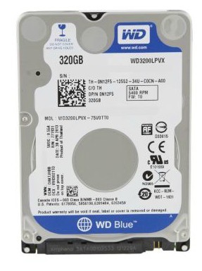 320 GB. (NB-SATA-III) Western WD3200LPVX
