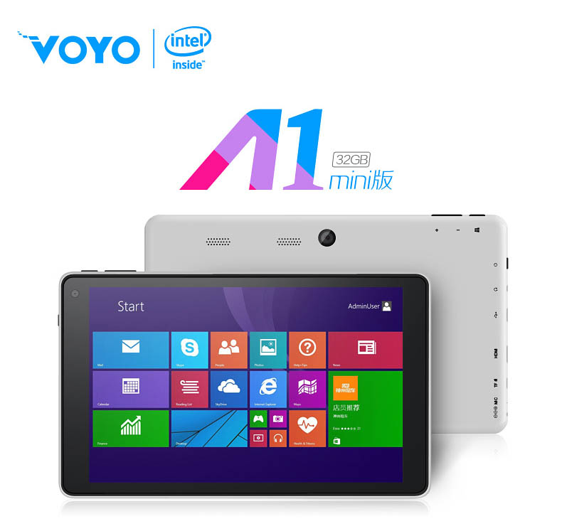 Voyo WinPad A1 mini version WIFI 32GB Intel quad-core eight-inch Win8 tablet 0