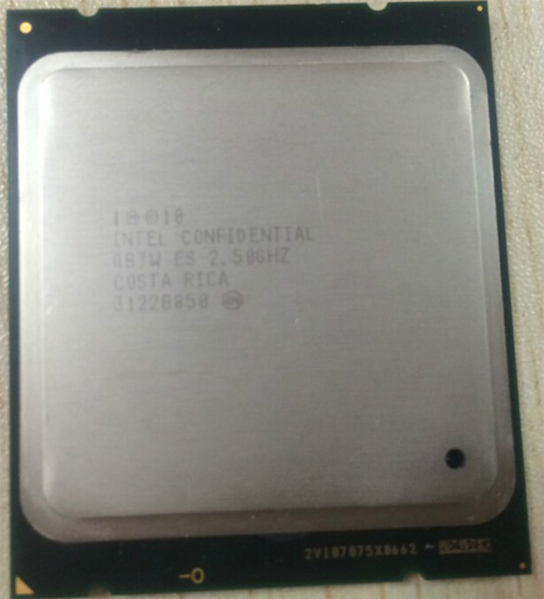INTEL XEON E5-2640 6 core 12 thread test is not significant C0 stepping 2.5G Dual 2011-pin