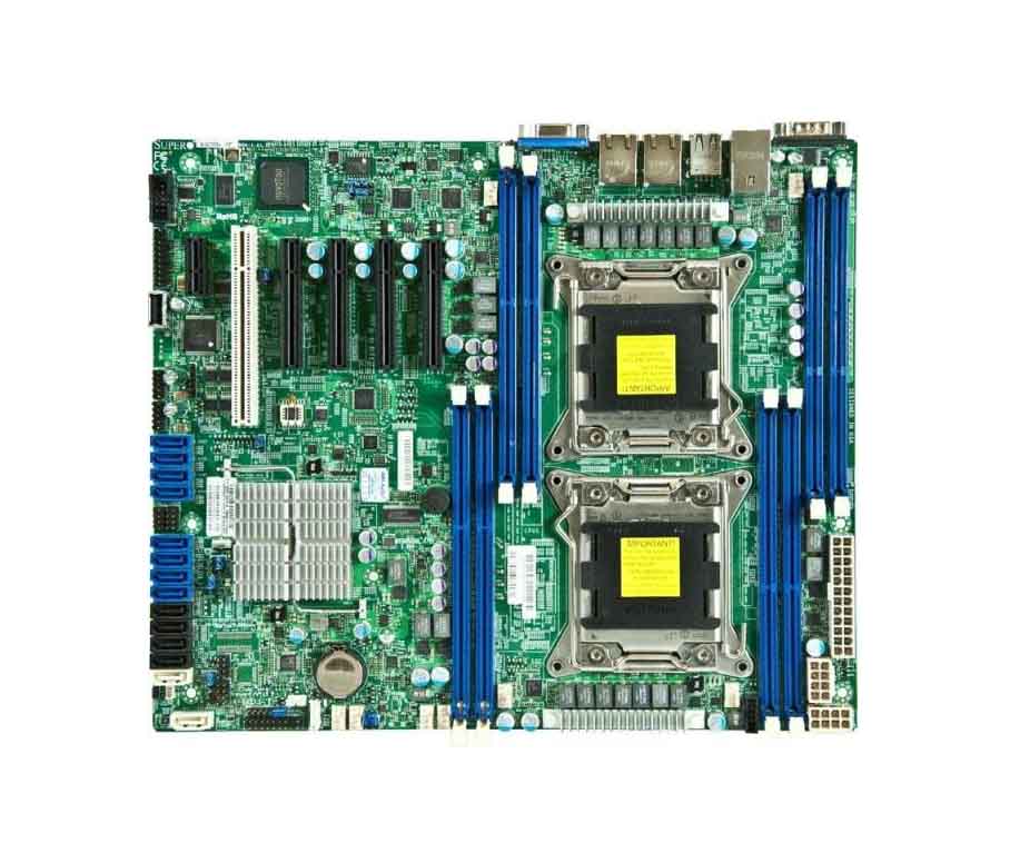 Supermicro X9DRL-3F Dual 2011-pin motherboard supports remote management server with MINI SAS ports