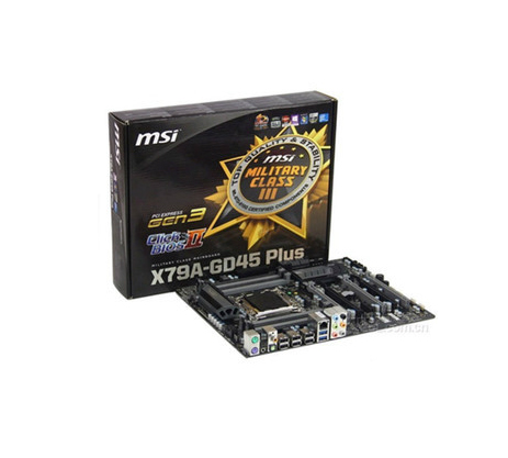 MSI X79A-GD45 Plus LGA2011-pin 8-series CPU memory support E5-2600