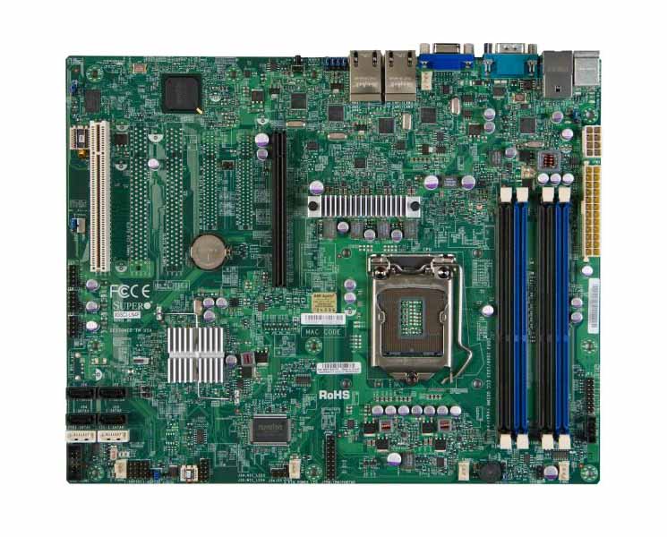 Supermicro X9SCA-F INTEL C204 chipset supports