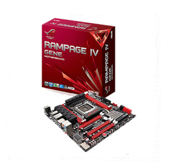 ASUS ROG R4G RAMPAGE IV GENE authentic licensed CPU available on Gordon