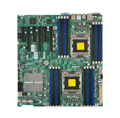 Supermicro X9DR3-F C606 chip MiNiSAS dual 2011 servers support remote management board