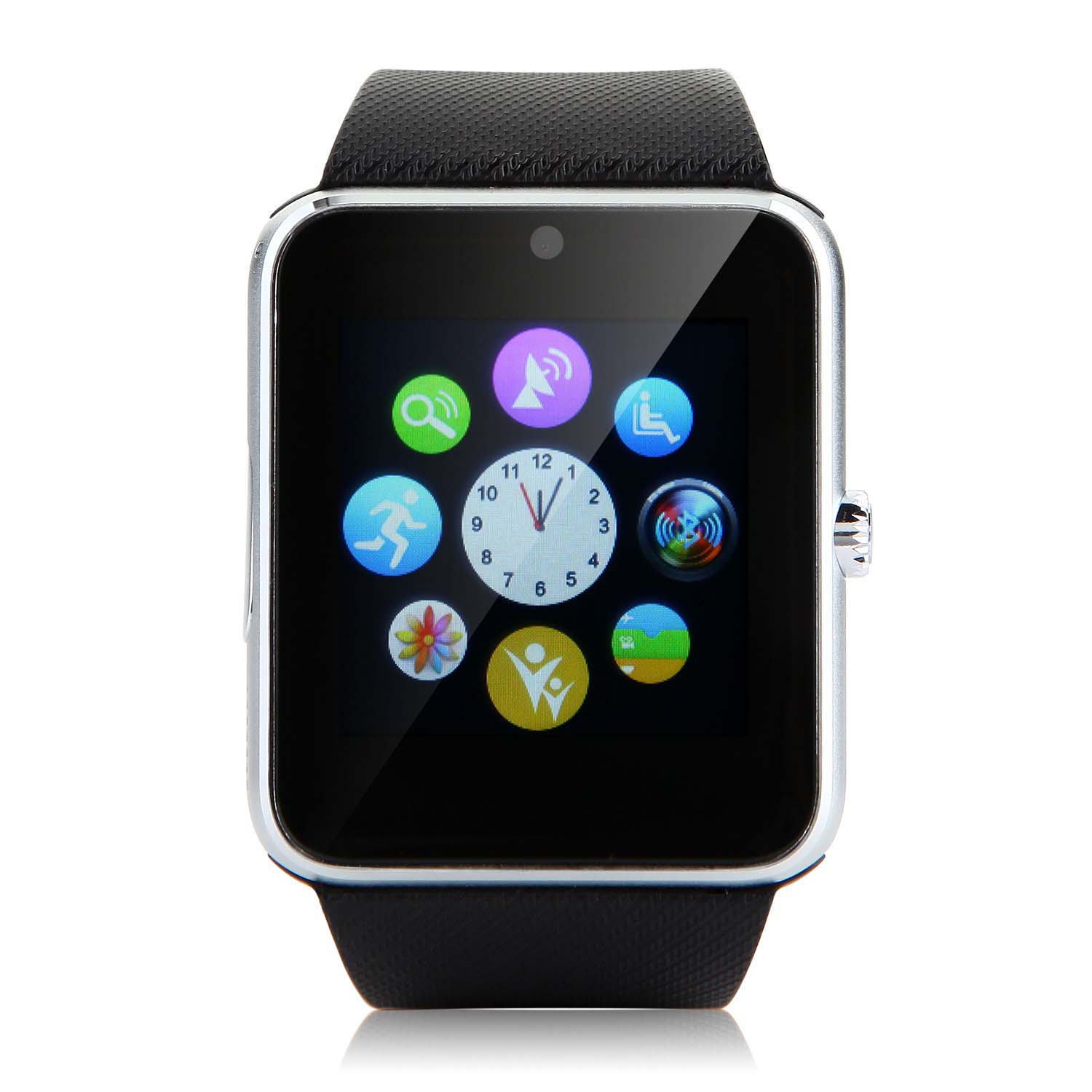 นาฬิกา VOYO Vwatch-two Bluetooth Watch Phone 1.54 Inch MTK6260A NFC Camera FM Black