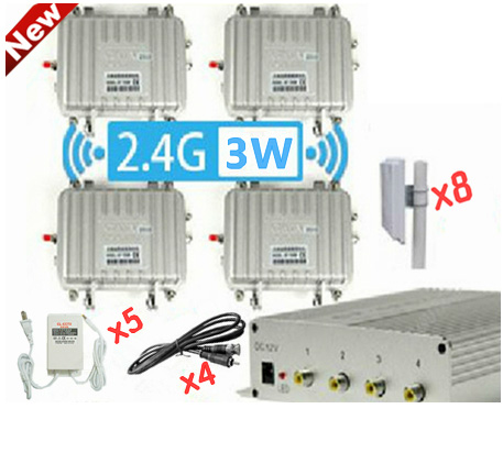 ชุดกล่องรับ-ส่งสัญญาณภาพระยะไกล 2.4G3W GF-34R6788 Receiver