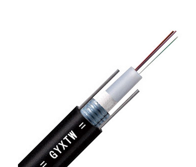 สายไฟเบอร์ออฟติก GYXTW 4 core cable 4 core single-mode fiber optic cable outdoor