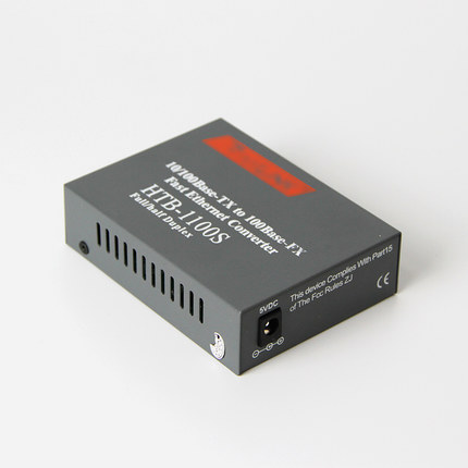 Optical HTB-1100S Media Converter 10/100Mbps RJ45 Single Mode Duplex Fiber SC port Converter 25KM 1