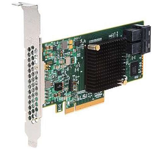 Intel RS3WC080 sff8643 Minisas HD 12Gb RAID5 PCI-E3.0 array card
