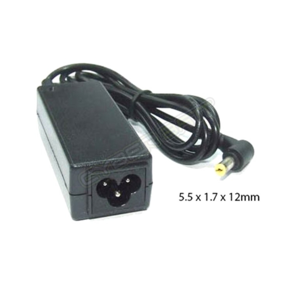 Adapter Acer 19.0V-3.42A : 65W (5.5*1.7*12mm)