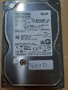 HDD Toshiba SATA 3.5 1 TB 7200-rpm