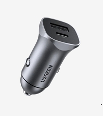 Aluminum 18W PD Fast Car Charger