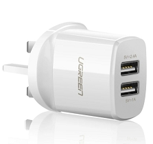 17W 2 Port USB Wall Charger