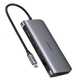9-in-1 HDMI Ethernet USB C Hub
