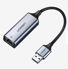 USB 3.0 to Gigabit RJ45 Ethernet Adapter