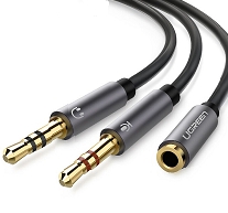3.5mm Headphone Y Splitter Cable