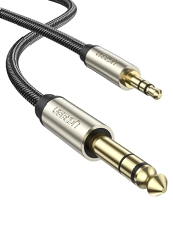 3.5mm TRS to 6.35mm TS Audio Cable