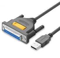 USB to DB25 Parallel Printer Cable