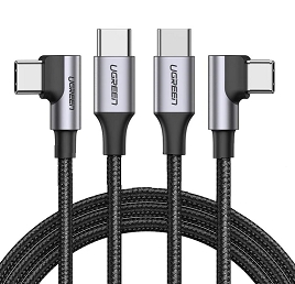 2 Pack 60W USB C Fast Charging Cable