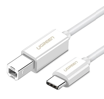 USB C to Type B Printer Scanner Cable