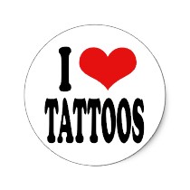รับพิมพ์ สติ๊กเกอร์ Tattoo แทททู กระดาษรูปลอกน้ำ Tattoo sticker โทร. 0818112040