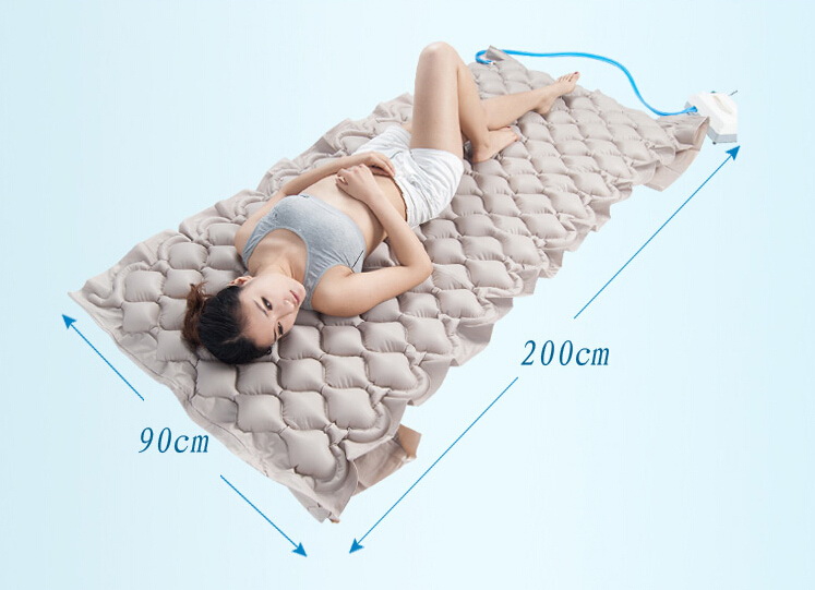 ideecraft ที่นอนลมรังผึ้ง เพื่อการผ่อนคลาย air mattress สีฟ้า 1
